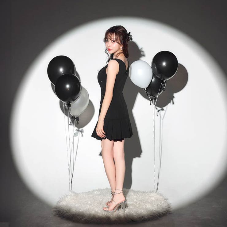 [桜井みづき着用][12 5cmヒールメタリックビジューストラップキャバヒールサ… | Dazzy | 詳細画像12 