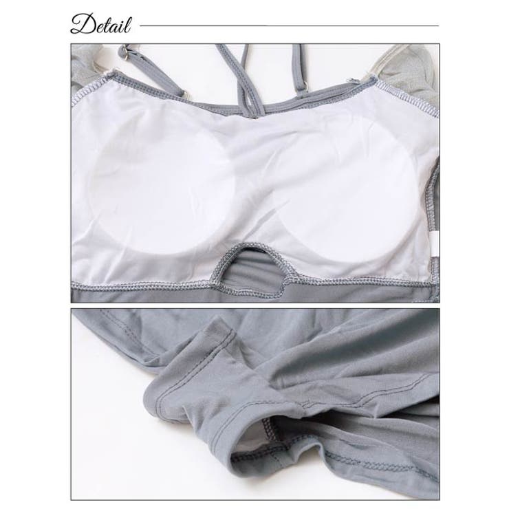 オフショルギャザー長袖フリルワンピース 水着【dazzy beach | Dazzy | 詳細画像12 