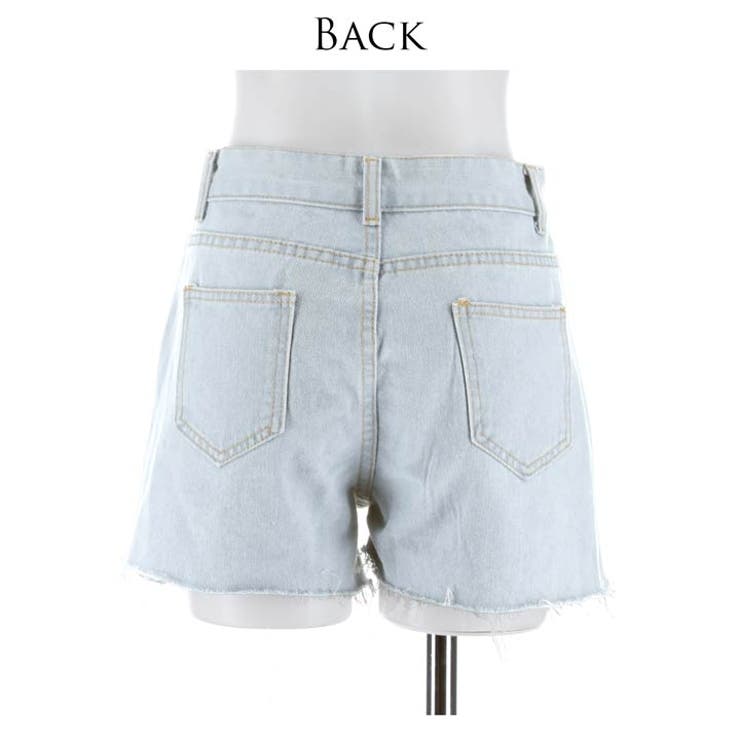 [単品]カットオフデニムショートパンツ 水着【dazzy beach | Dazzy | 詳細画像18 