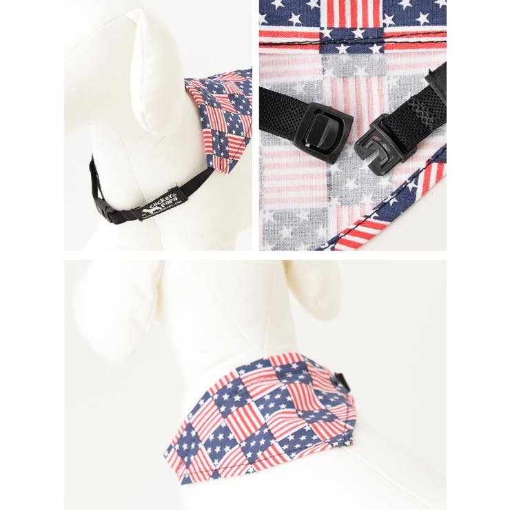 犬服 アメリカン テイストバンダナ付首輪 品番 Dy Dazzy デイジー のレディースファッション通販 Shoplist ショップリスト