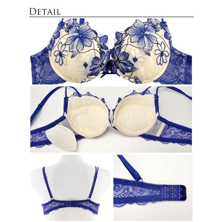 Luxury Flower Bra&T | Dazzy | 詳細画像10
