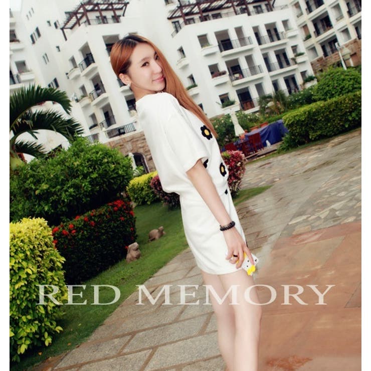 韓国ファッション 花柄セットアップワンピース デイジー柄 品番 Cp Dearheart ディアハート のレディースファッション通販 毎日送料無料 Shoplist ショップリスト