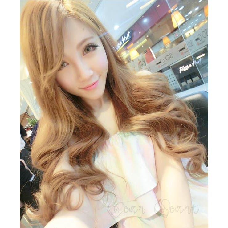 ★韓国ファッション♪エンビ裾マーブルカラーベアトップワンピース★春夏新作 | DearHeart | 詳細画像4 