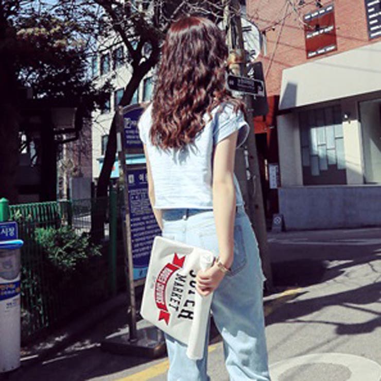 ★韓国ファッション♪プリントショート丈カットソー★2015春夏新作 | DearHeart | 詳細画像5 