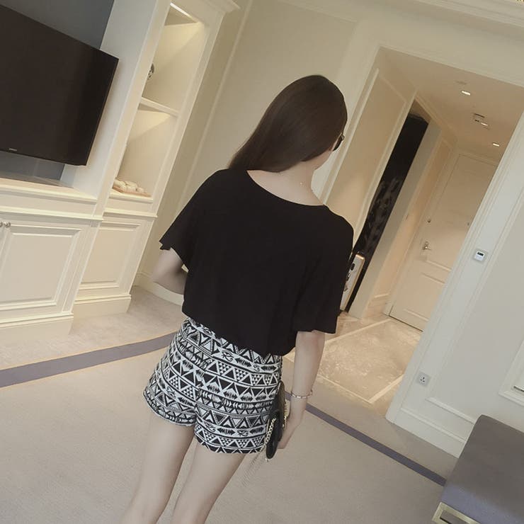 ★韓国ファッション♪幾何学柄ショートパンツ★2015秋冬新作 | DearHeart | 詳細画像4 