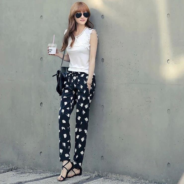 トレンドファッション ユニーク柄パンツ 16春夏新作 品番 Cp Dearheart ディアハート のレディースファッション 通販 Shoplist ショップリスト