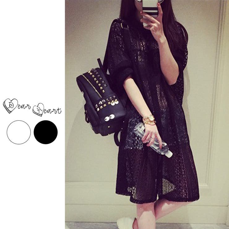 トレンドファッション シースルーレースロングカーディガン 16春夏新作 品番 Cp Dearheart ディアハート の レディースファッション通販 Shoplist ショップリスト