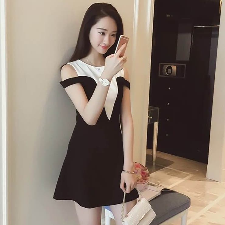 トレンドファッション 肩見せ切替ワンピース 16春夏 新作 品番 Cp Dearheart ディアハート のレディースファッション通販 Shoplist ショップリスト