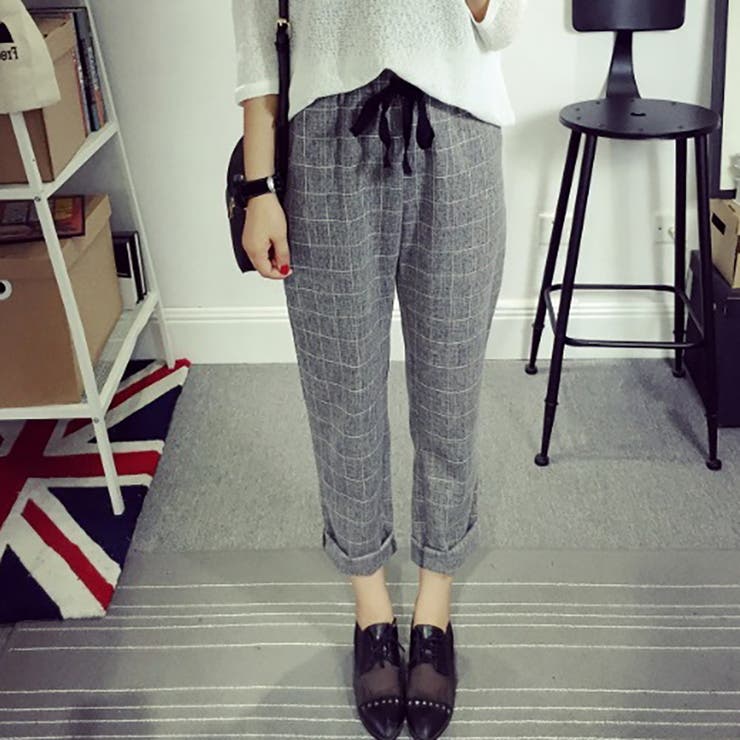 トレンドファッション チェック柄パンツ 16秋冬新作 品番 Cp Dearheart ディアハート のレディース ファッション通販 Shoplist ショップリスト