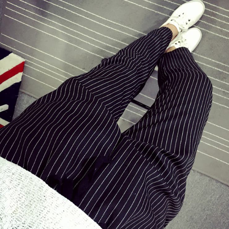 トレンドファッション ストライプ柄パンツ 16秋冬新作 品番 Cp Dearheart ディアハート のレディースファッション 通販 Shoplist ショップリスト