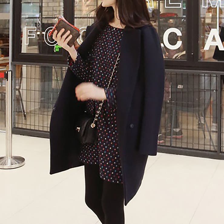 トレンドファッション 襟付ジャケットコート 16 秋冬新作 品番 Cp Dearheart ディアハート のレディースファッション通販 Shoplist ショップリスト