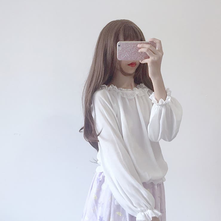 レースフリルブラウス 秋冬新作 韓国ファッション 品番 Cp Dearheart ディアハート のレディースファッション 通販 Shoplist ショップリスト