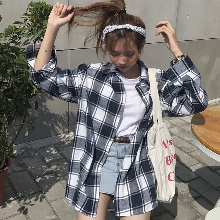 IRENE 半袖チェック柄シャツ 楽天市場】柄シャツ 重ね着 チェックシャツ ショート丈 送料無料