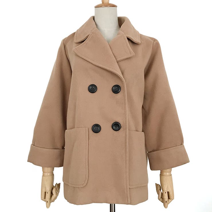 トレンドファッション ダブルボタンジャケットコート 17 秋新作 品番 Cp Dearheart ディアハート のレディースファッション通販 Shoplist ショップリスト