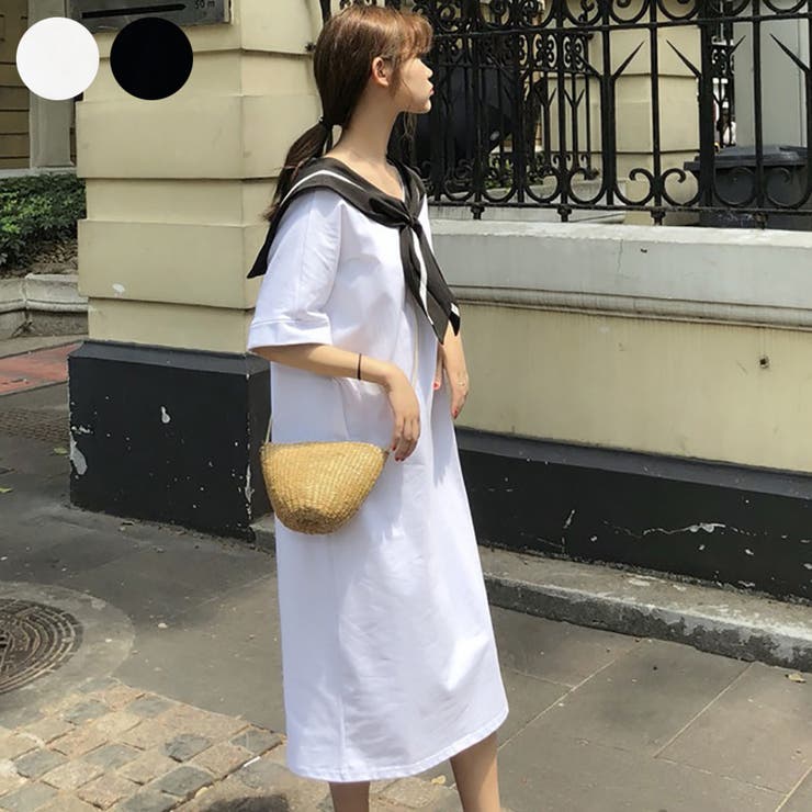 トレンドファッション マリンワンピース 18春夏新作 韓国ファッション 品番 Cp Dearheart ディアハート のレディースファッション通販 毎日送料無料 Shoplist ショップリスト