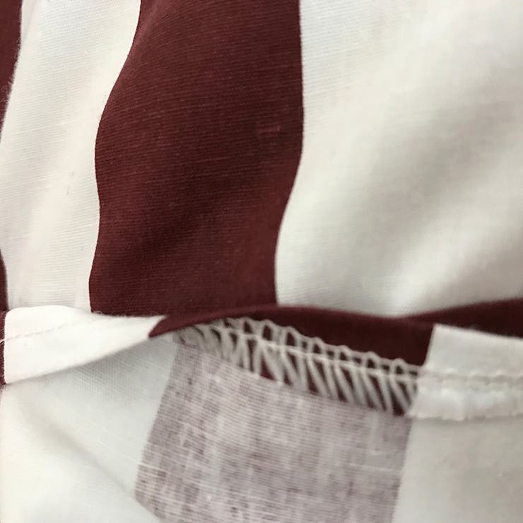 トレンドファッション♪スリット入りストライプ柄シャツ 春夏新作 韓国ファッション | DearHeart | 詳細画像9 