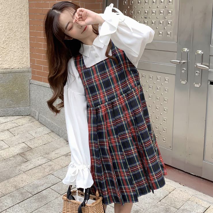 トレンドファッション チェック柄ノースリーブワンピース 春夏 新作 品番 Cp Dearheart ディアハート のレディースファッション通販 Shoplist ショップリスト