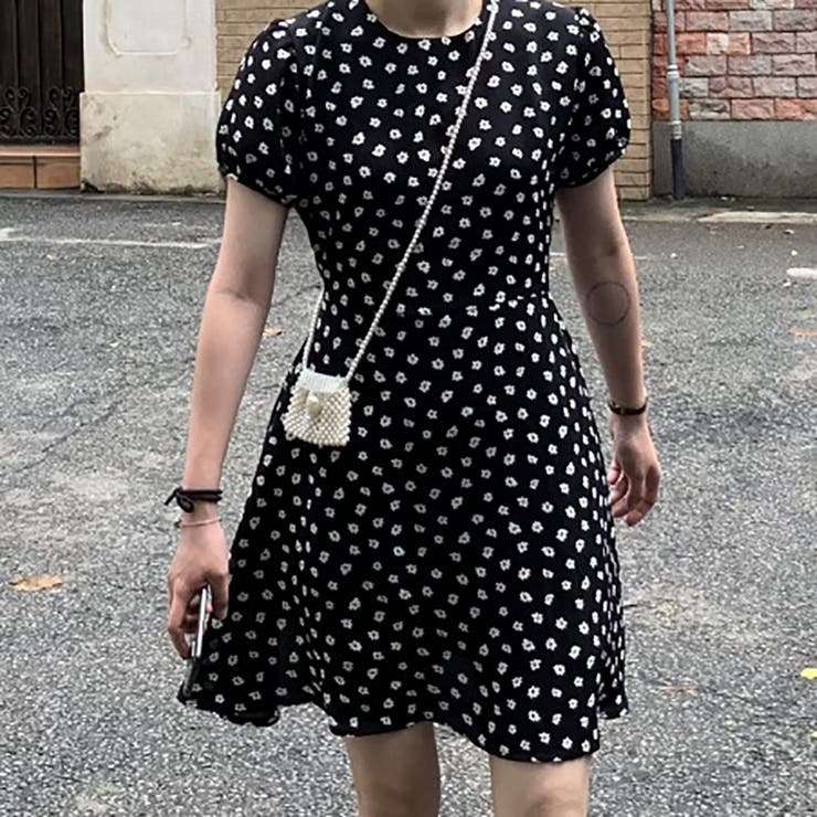 花柄ウエストリボンデザインワンピース 春夏新作 韓国ファッション 品番 Cp Dearheart ディアハート のレディースファッション通販 Shoplist ショップリスト