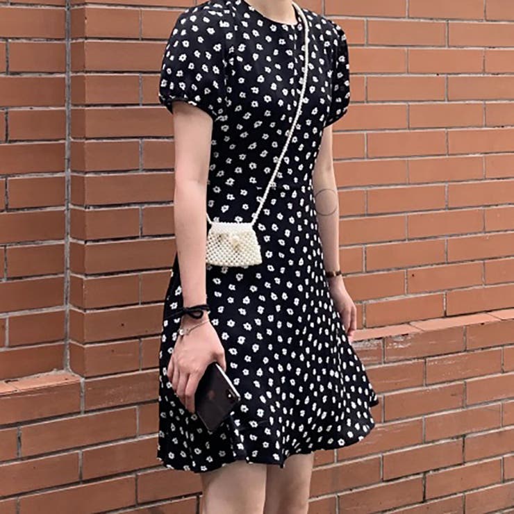 花柄ウエストリボンデザインワンピース 春夏新作 韓国ファッション 品番 Cp Dearheart ディアハート のレディースファッション通販 Shoplist ショップリスト