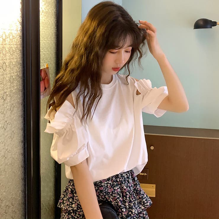 肩見せカットソー 春夏新作 韓国ファッション 品番 Cp Dearheart ディアハート のレディースファッション 通販 Shoplist ショップリスト