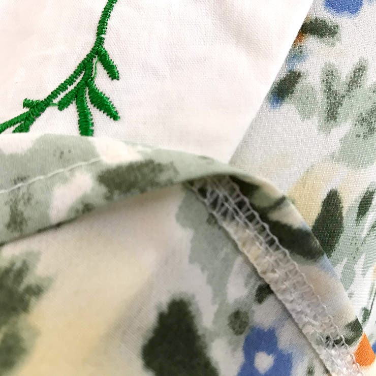 花柄襟刺繍デザインシャツ 春夏新作 韓国ファッション 品番 Cp Dearheart ディアハート のレディースファッション通販 Shoplist ショップリスト