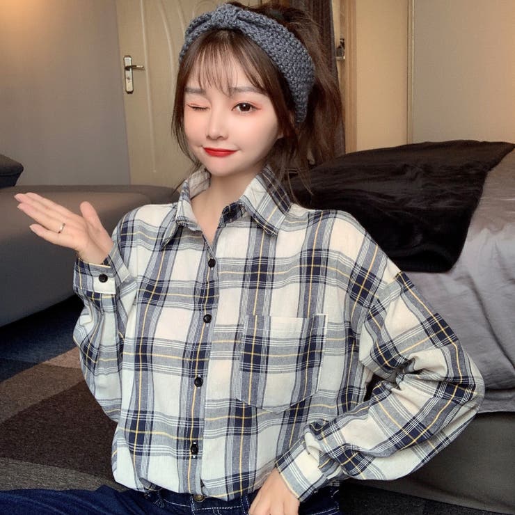 テディベア チェック柄シャツ付き テディベア チェック柄シャツ付き ☆トレンドファッション♪チェック柄