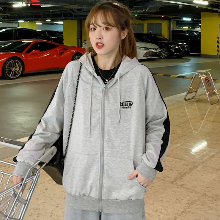 美品【Fin-ch 】フィンチ 薄手 長袖パーカー フード付き L フード