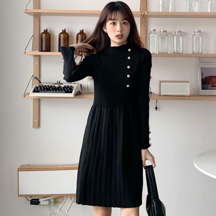 釦デザインミドルネック長袖ラメ入り生地ニットワンピース 秋冬 韓国 ファッション 品番 Cp Dearheart ディアハート のレディースファッション通販 Shoplist ショップリスト 釦デザインミドルネック長袖ラメ入り生地ニットワンピース 秋冬 韓国 ファッション 品番 Cp Dearheart ディアハート のレディースファッション通販 Shoplist ショップリスト