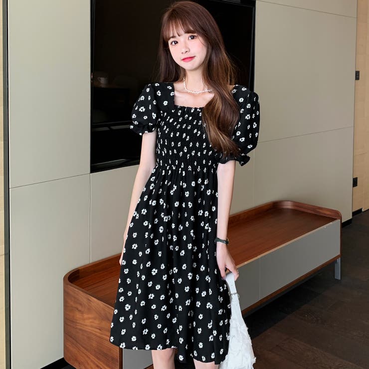 モノクロ花柄半袖ワンピース 春夏 韓国ファッション 品番 Cp Dearheart ディアハート のレディースファッション通販 Shoplist ショップリスト モノクロ花柄半袖ワンピース 春夏 韓国ファッション 品番 Cp Dearheart ディアハート のレディースファッション通販 Shoplist ショップリスト