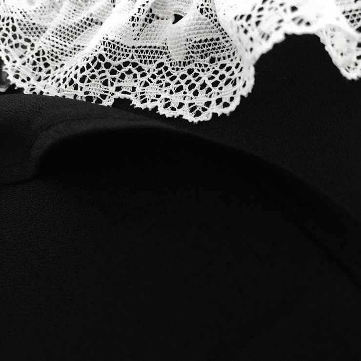 レースデザイン襟付ワンピース 春夏新作 韓国ファッション | DearHeart | 詳細画像9