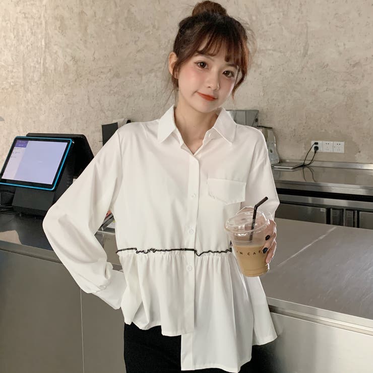 アシンメトリーデザイン襟付長袖シャツ 春夏 韓国ファッション 品番 Cp Dearheart ディアハート のレディースファッション 通販 Shoplist ショップリスト アシンメトリーデザイン襟付長袖シャツ 春夏 韓国ファッション 品番 Cp Dearheart ディアハート のレディースファッション 通販 Shoplist ショップリスト