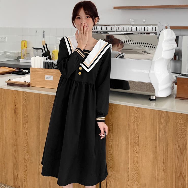 新品タグ付 ANNASUImini 150 カレッジカットワンピース 襟付き 新品タグ付 ANNASUImini 150 カレッジカットワンピース 襟付き