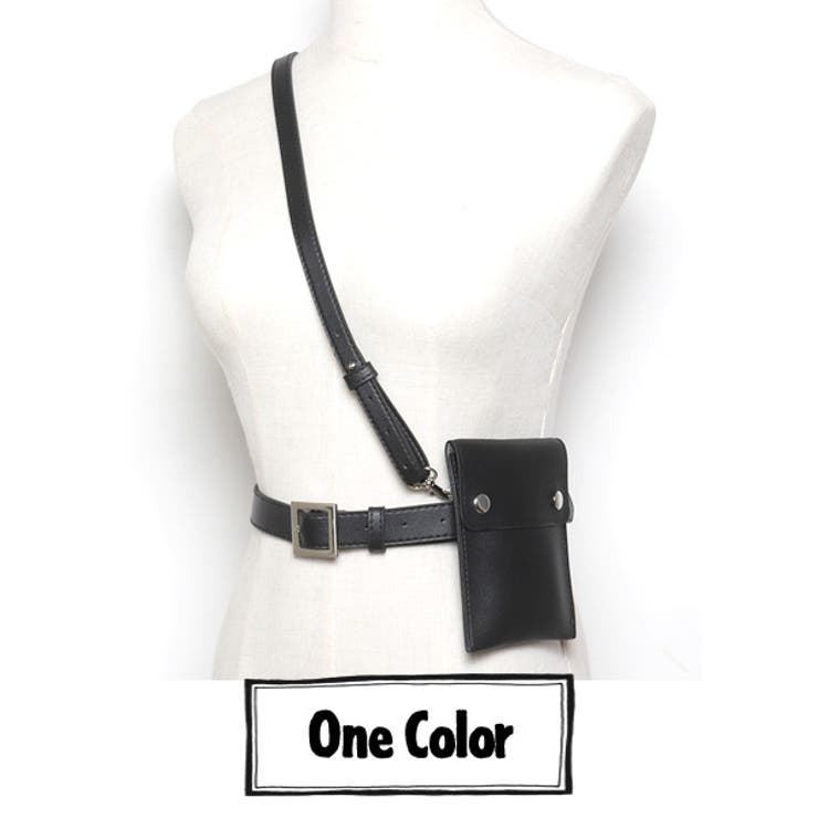 ミニポーチ付きのエコレザーハーネスベルト 原宿系 ファッション 品番 Dctw Decorative デコラティブ のレディース ファッション通販 Shoplist ショップリスト