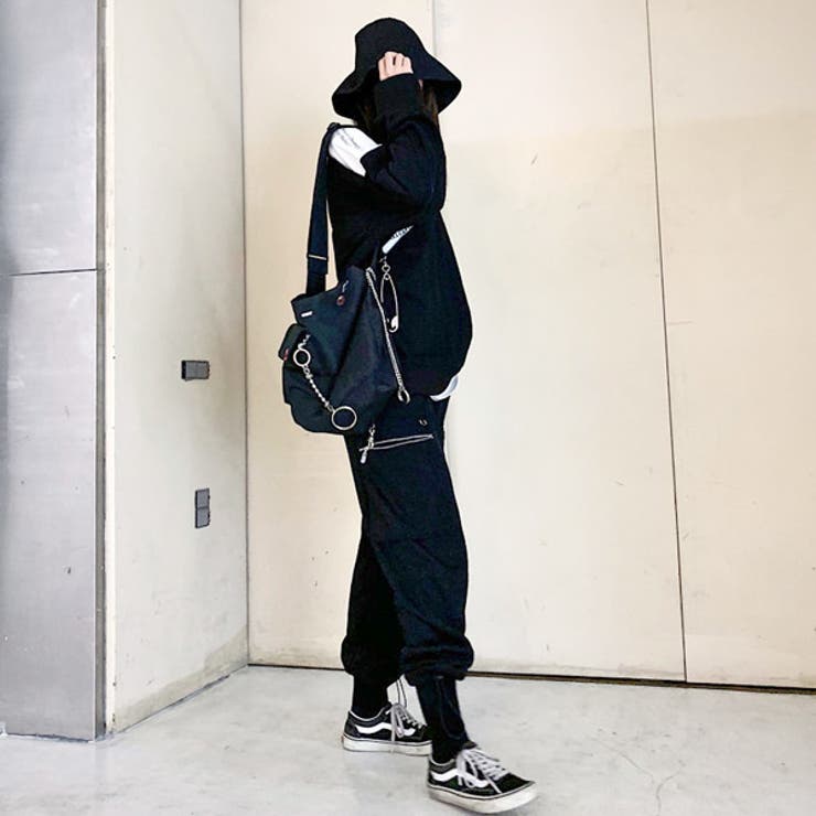 カーゴパンツ マットサテン ウエストゴム[品番：DCTW0002172