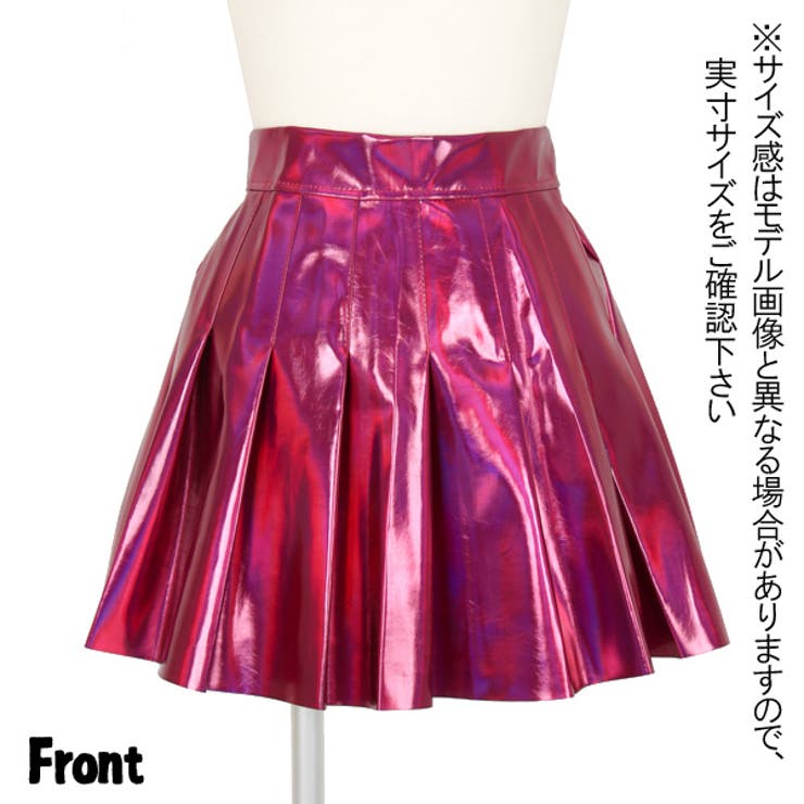 ミニスカート プリーツ ハイウエスト | Decorative  | 詳細画像8 
