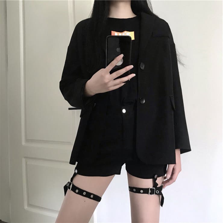 ショートパンツ ハーネス ガーターベルト付き[品番：DCTW0002498