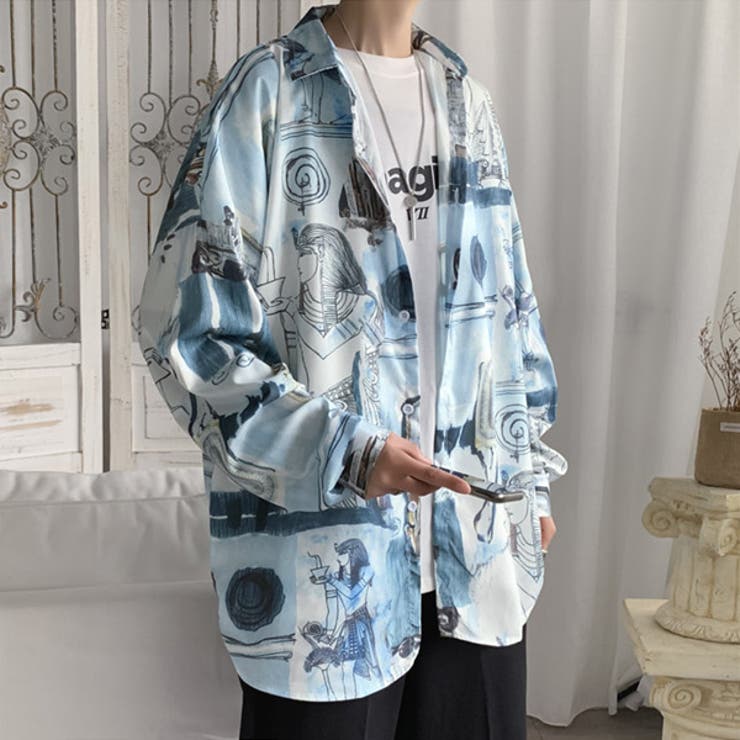 柄シャツ アート エジプト | Decorative  | 詳細画像5 