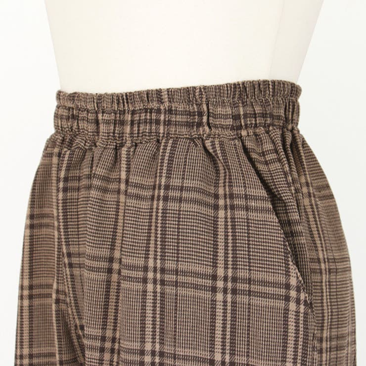 T*_様 COMMON/DIVISOR 24aw チェックスカートパンツ Chick スカート CHECK SKIRT / チェック柄スカートパンツ