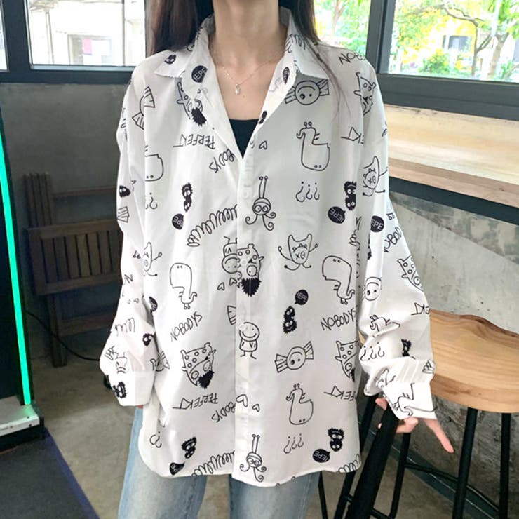 柄シャツ ポップ イラスト 品番 Dctw Decorative デコラティブ のレディース ファッション通販 Shoplist ショップリスト
