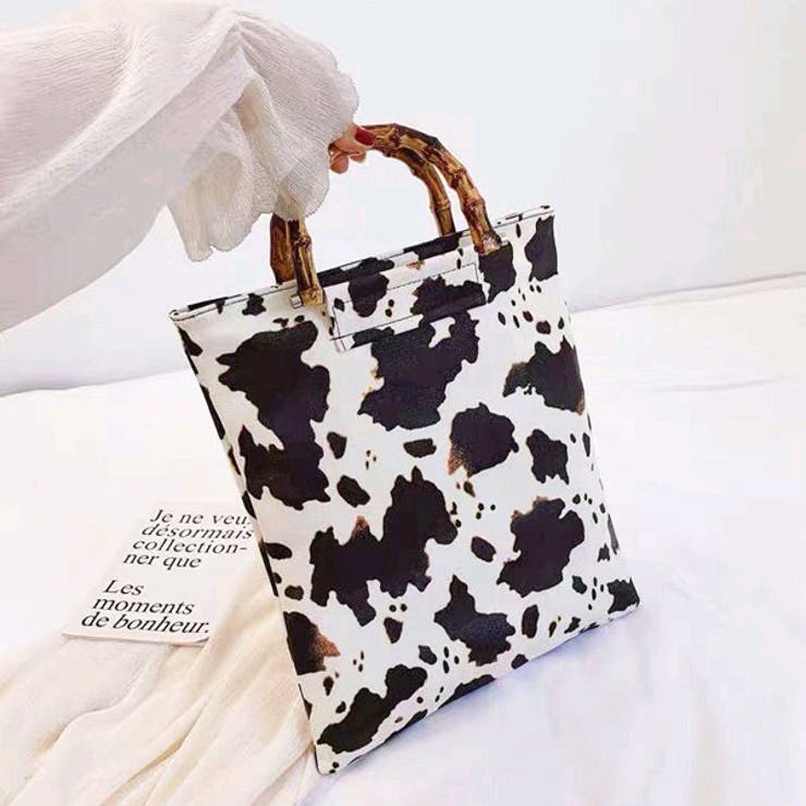 牛柄 COW柄 ハンドバッグ[品番：DCTW0002775]｜Decorative
