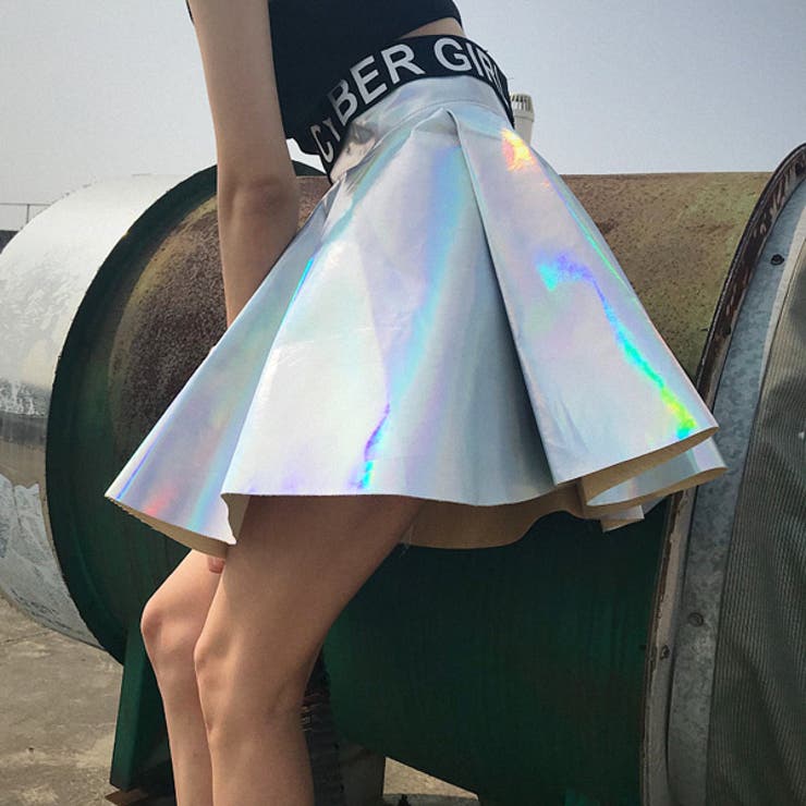 ミニスカート フレア ハイウエスト | Decorative  | 詳細画像4 