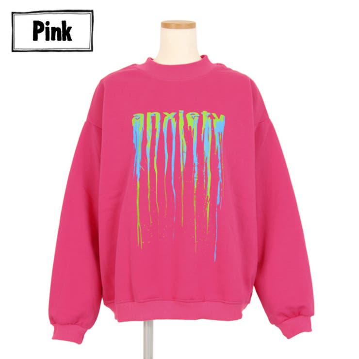 LAVANDAバイカラーネオンプリントスウェット CAULEEN SMITH x TOTAL LUXURY SPA - WISDOM - FLEECE HOODIE - DEEP