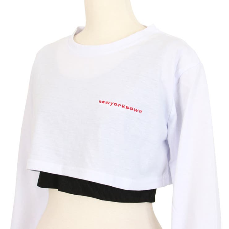 ロンT インナートップス レイヤードセット[品番：DCTW0003311