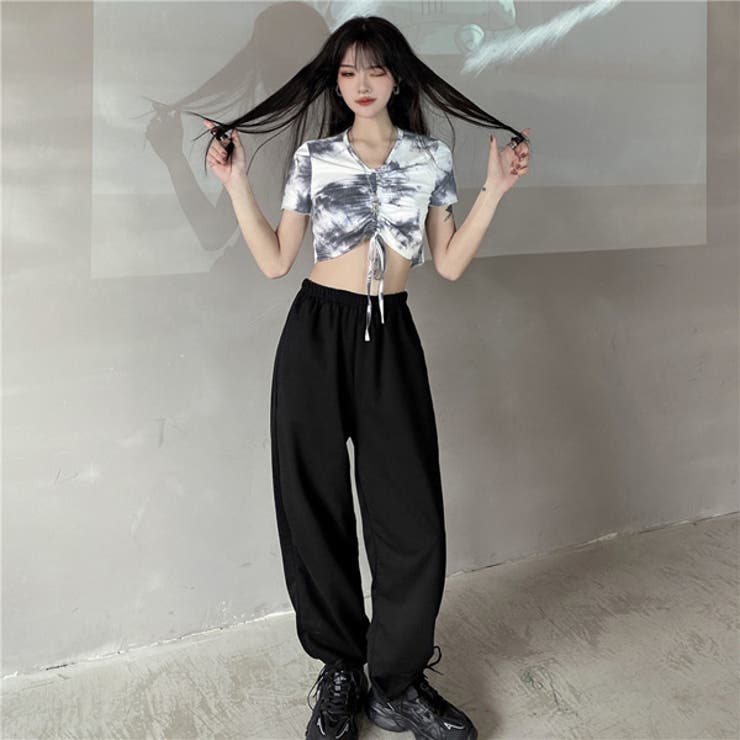 セール】Front twist cut tops フロントツイストカットトップス