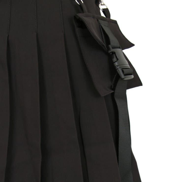 ミニスカート プリーツスカート ベルト付き | Decorative  | 詳細画像10 