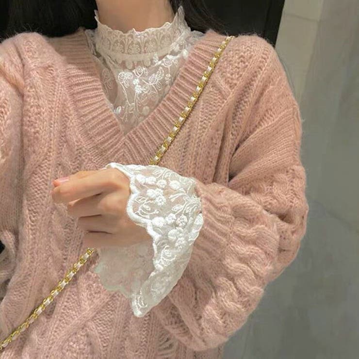 総レース シアー ブラウス | Decorative  | 詳細画像6 