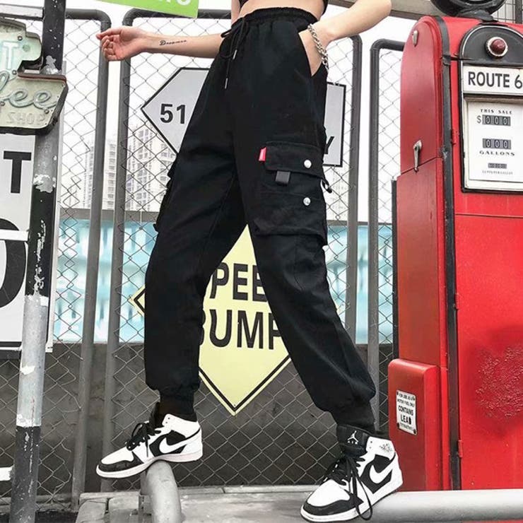 超大特価 カーゴパンツ ブラック[品番：DCTW0003337 ジョガーパンツ XLサイズ以上