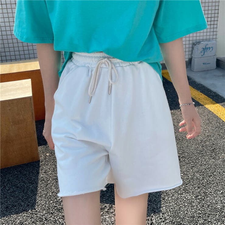 ショートパンツ カットオフ ショーパン[品番：DCTW0003638
