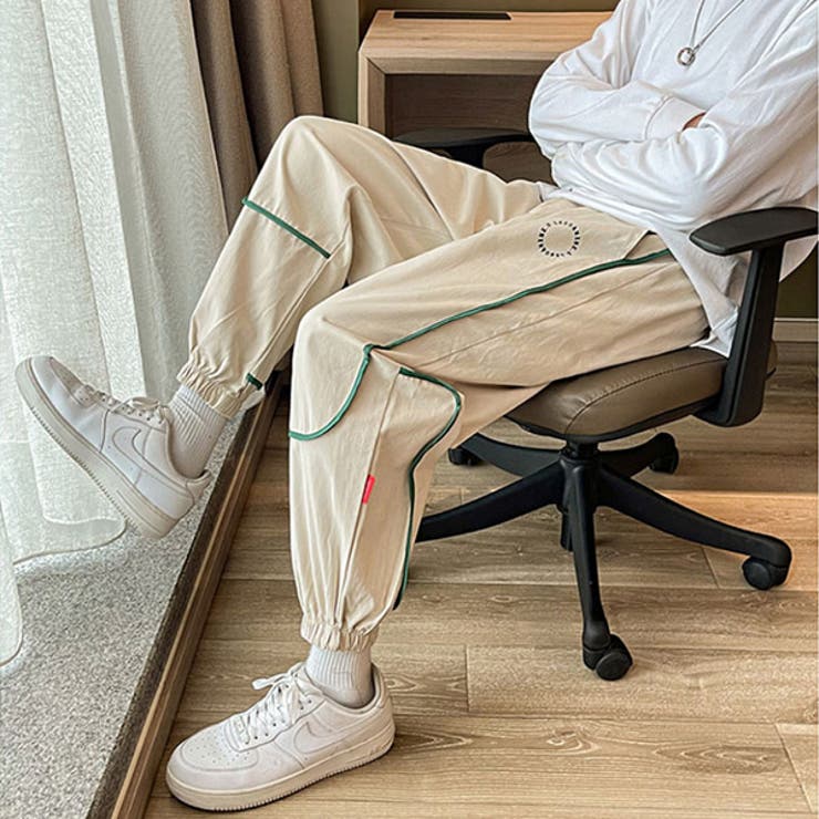 ジョガーパンツ 配色 パイピングライン | Decorative  | 詳細画像3 