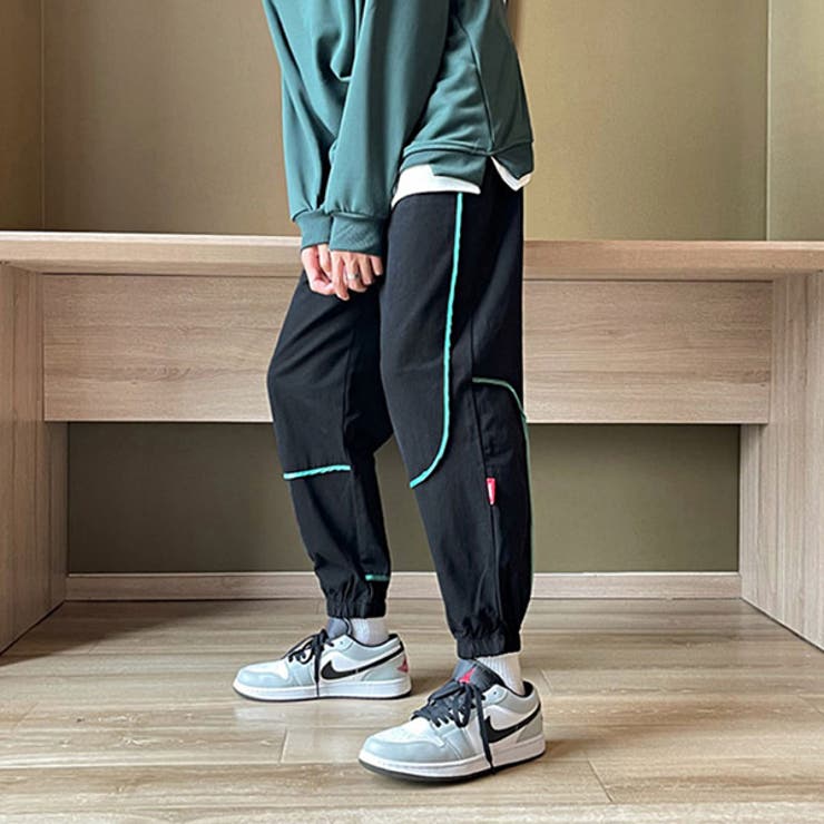 ジョガーパンツ 配色 パイピングライン | Decorative  | 詳細画像6 